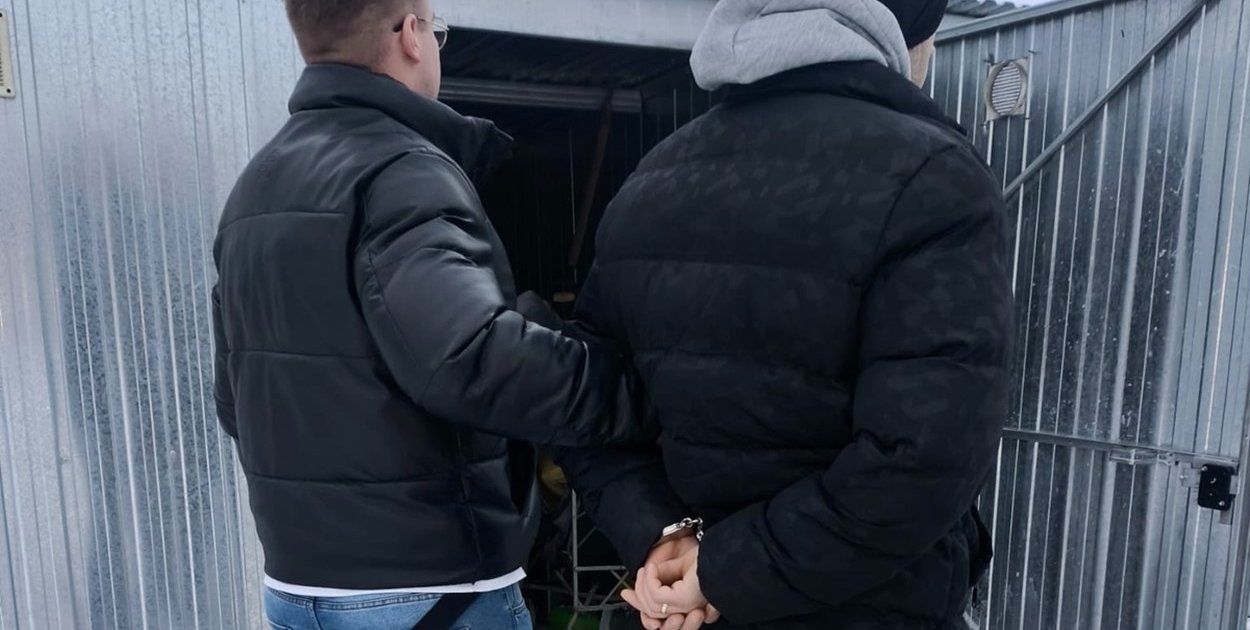 Białośliwie  Miasteczko Krajeńskie  Wyrzysk Zatrzymanie sprawców kradzieży z narkotykami w tle - fot. KPP Piła