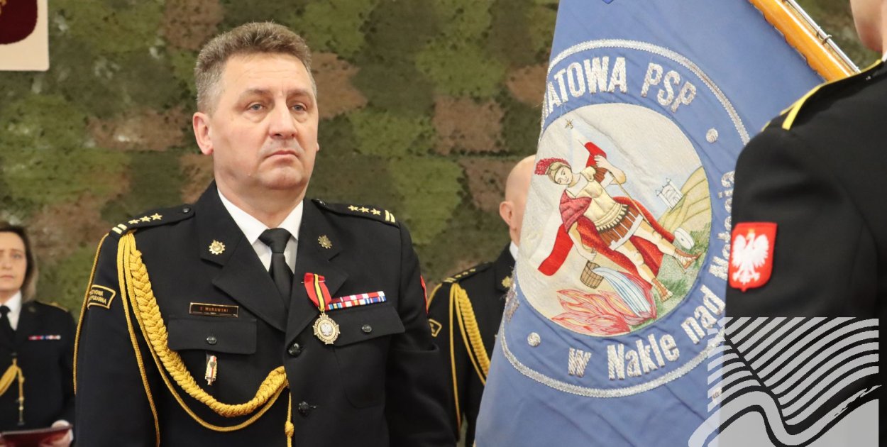 Uroczyste przekazanie obowiązków Komendanta Powiatowego PSP w Nakle nad Notecią