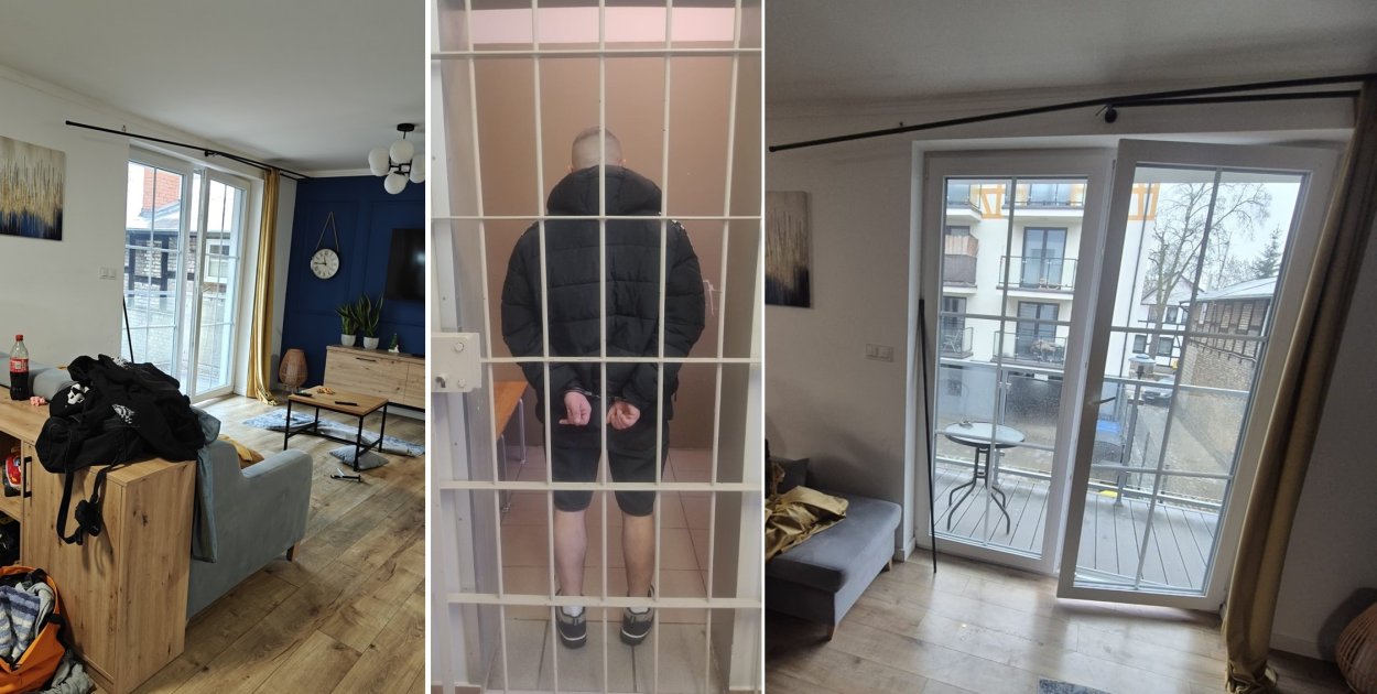 Złotów: 38-latek zniszczył wynajmowane mieszkanie