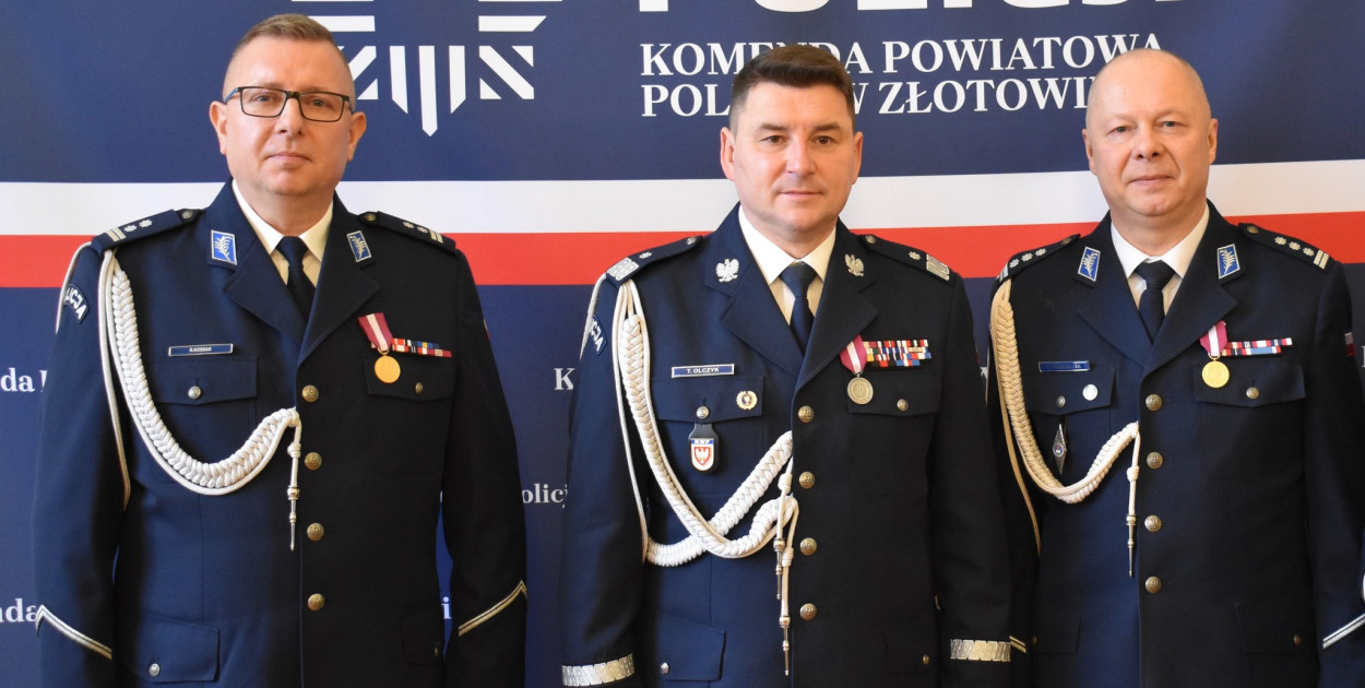 Złotów: Uroczyste przekazanie obowiązków Komendanta Powiatowego Policji