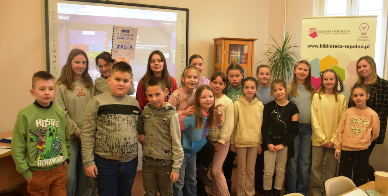 Sępólno Krajeńskie: Ferie w bibliotece zakończone