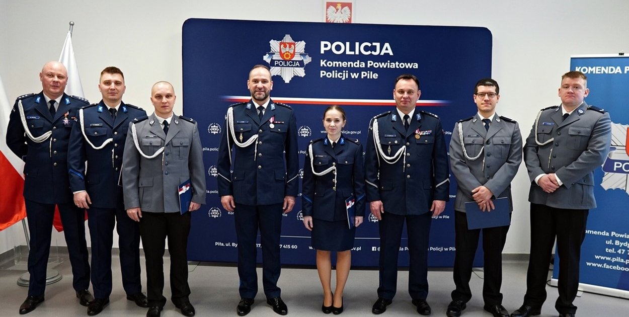 Piła: Awanse pilskich funkcjonariuszy w korpusie podoficerów