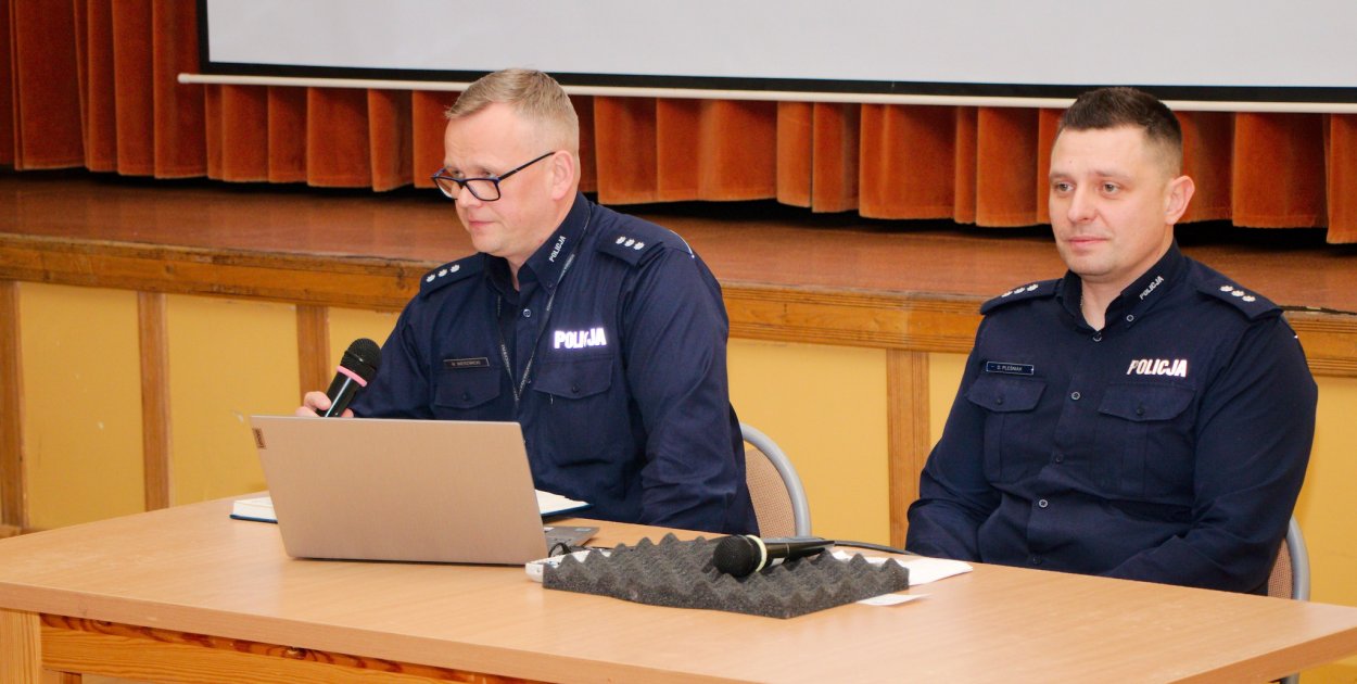 Podsumowali działania Komisariatu Policji w Wyrzysku oraz posterunków w Białośliwi