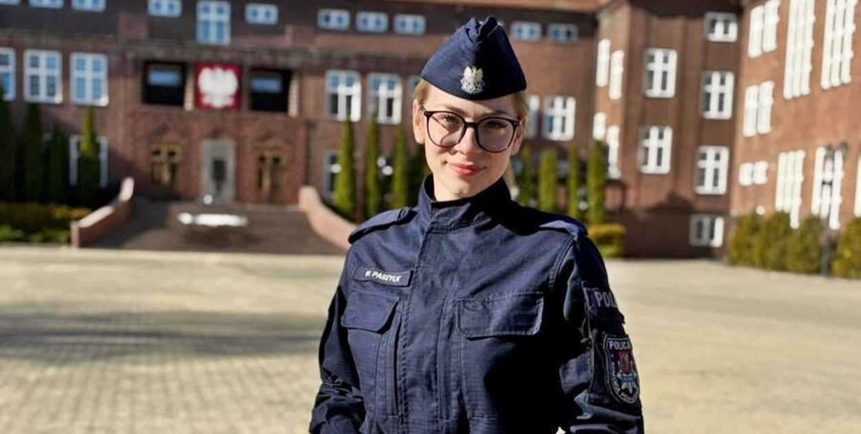 Nakło nad Notecią / Więcbork: Policjantka pomogła poszkodowanej w wypadku kobiecie