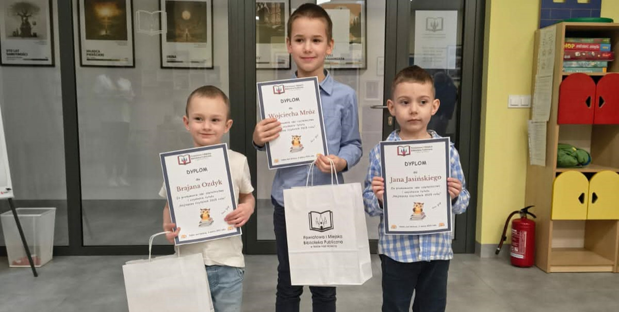 Nakło nad Notecią: Nagrody dla Najlepszych Czytelników Biblioteki Dziecięcej