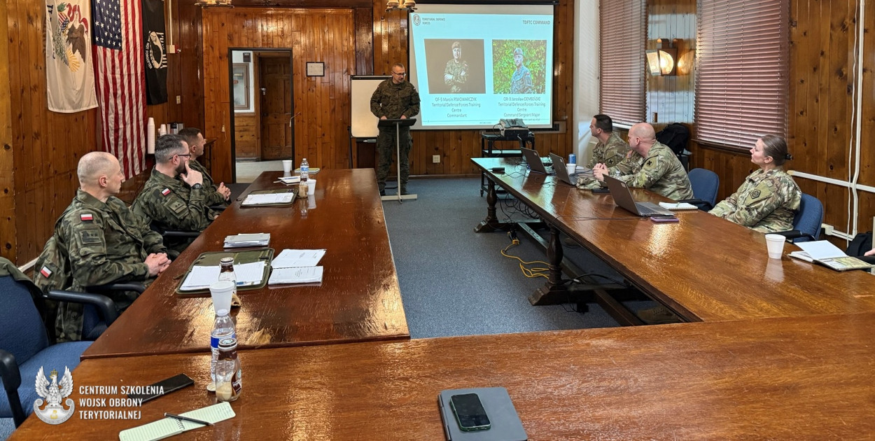 Ważna wizyta w USA – dla polskich Terytorialsów otworzy się nowy kierunek szkoleni