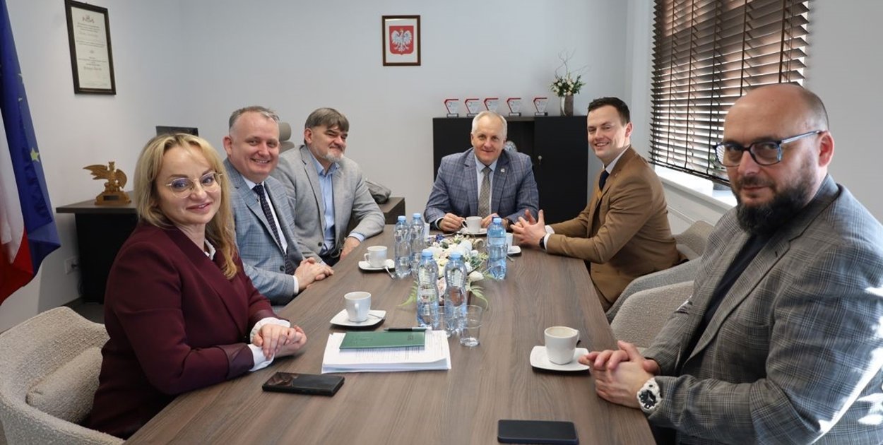 Spotkanie włodarzy Powiatu Złotowskiego oraz Powiatu Sępoleńskiego