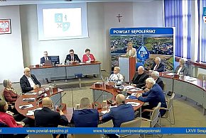 LXVII sesja Rady Powiatu Sępoleńskiego, 28.03.2024