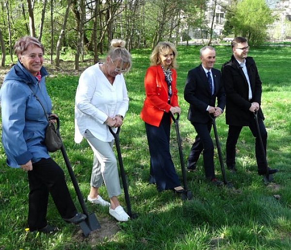 Rozpoczęła się budowa Centrum Opiekuńczo-Mieszkalnego w Sępólnie Krajeńskim, 15.04.2024 r.