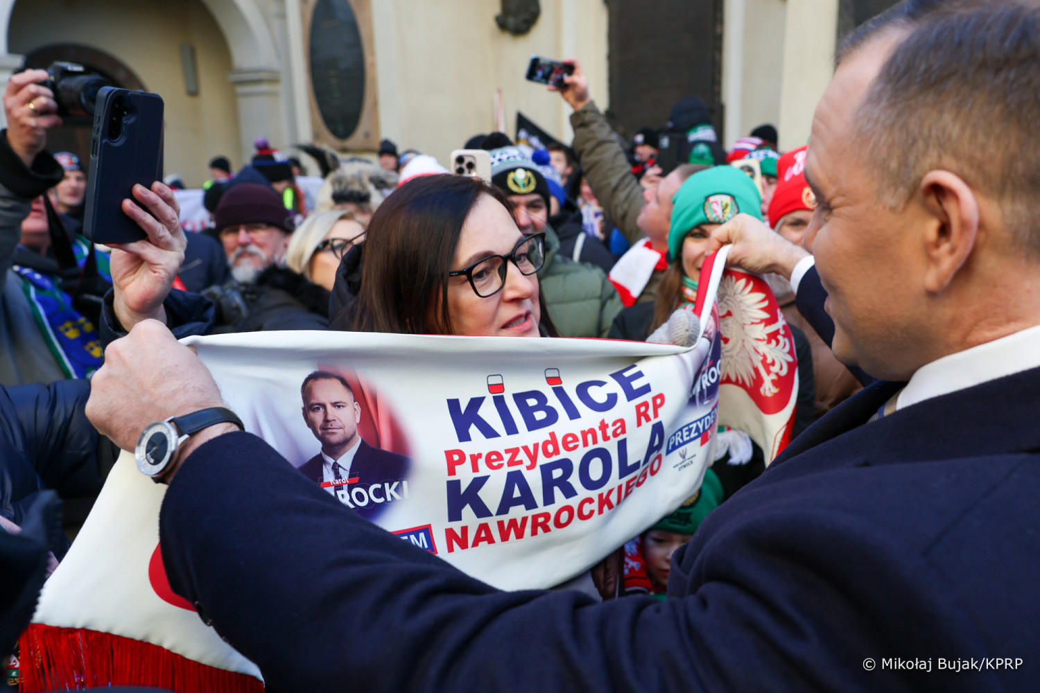 XVIII Og&oacute;lnopolska Patriotyczna Pielgrzymka Kibic&oacute;w na Jasną G&oacute;rę - fot. Mikołaj Bujak / KPRP