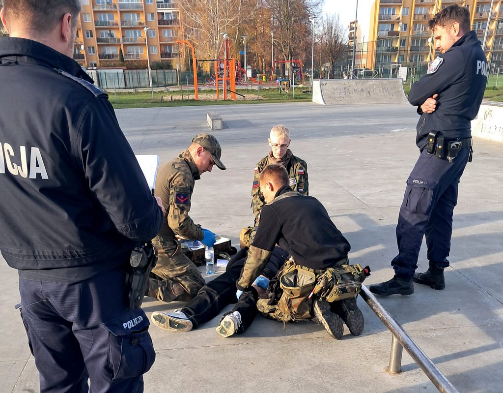 Koronowo IV Ogólnopolskie Zawody Klas Mundurowych w ratownictwie medycznym już za nami - fot. KMP Bydgoszcz