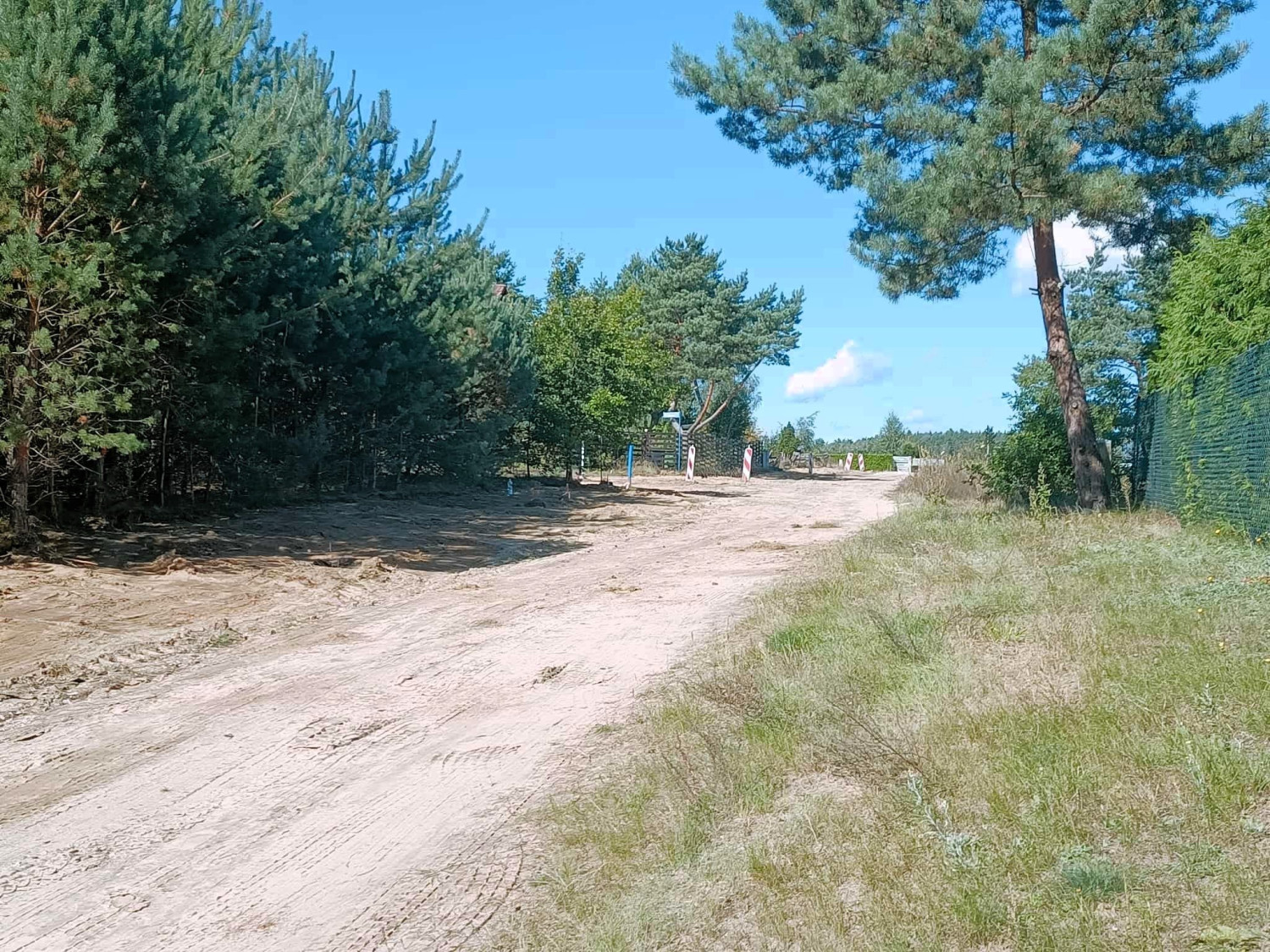Trwają prace przy budowie ul. Sosnowej w Kamieniu Krajeńskim - fot. Gmina Kamień Krajeński