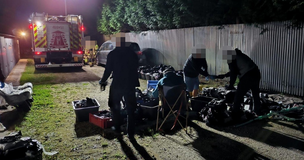 Bydgoszcz: Kryminalni rozbili grupę powiązaną z kradzieżami pojazdów - fot. KWP Bydgoszcz