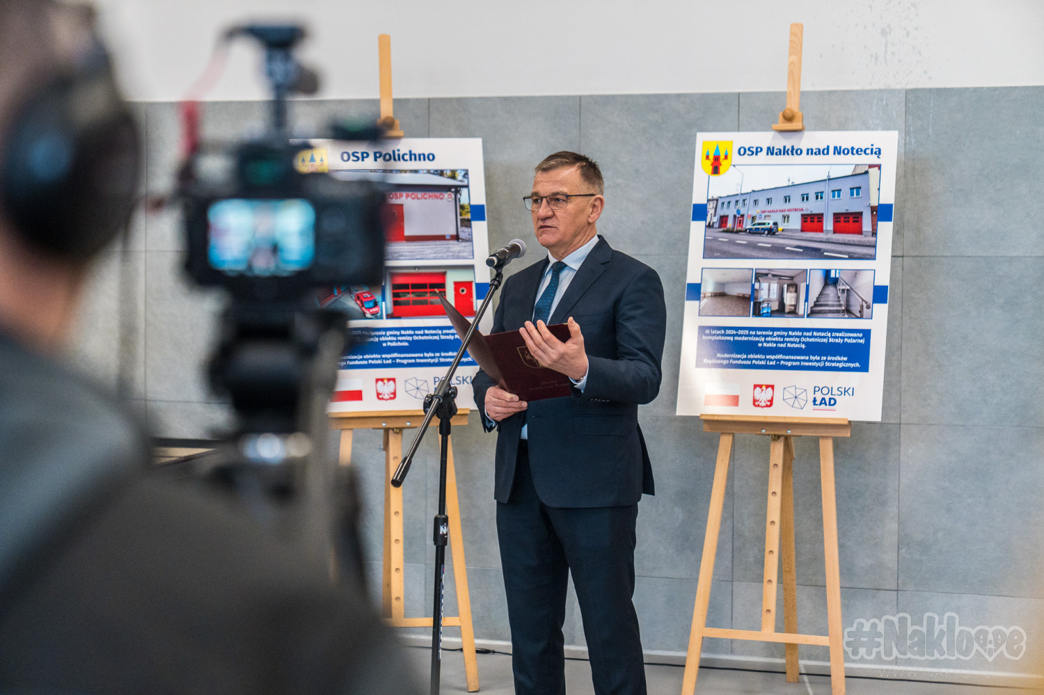 Gmina Nakło nad Notecią Remiza OSP Paterek otwarta - fot. fot. Szymon Niemczewski UMiG Nakło nad Notecią