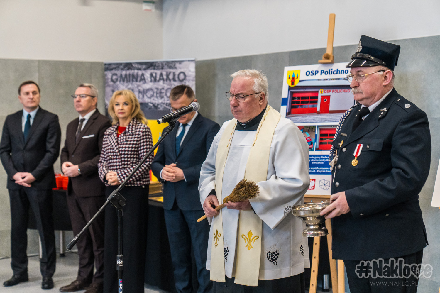 Gmina Nakło nad Notecią Remiza OSP Paterek otwarta - fot. fot. Szymon Niemczewski UMiG Nakło nad Notecią
