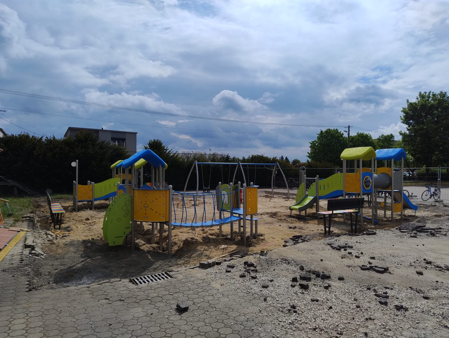 Gmina Wyrzysk Nowy żłobek w Osieku nad Notecią. Ruszyła budowa bezpiecznego placu zabaw - fot. UM Wyrzysk