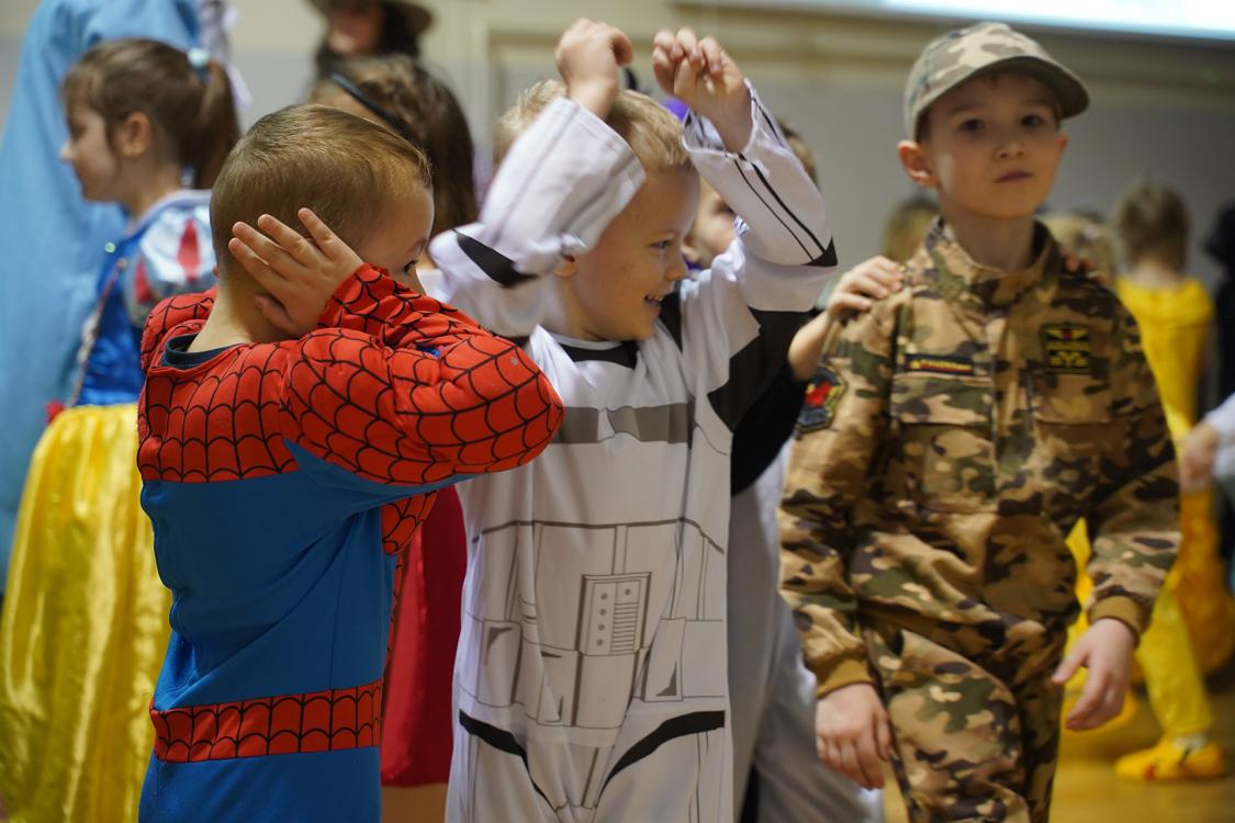 Karnawałowe ostatki w człuchowskim przedszkolu - fot. UM Człuchów
