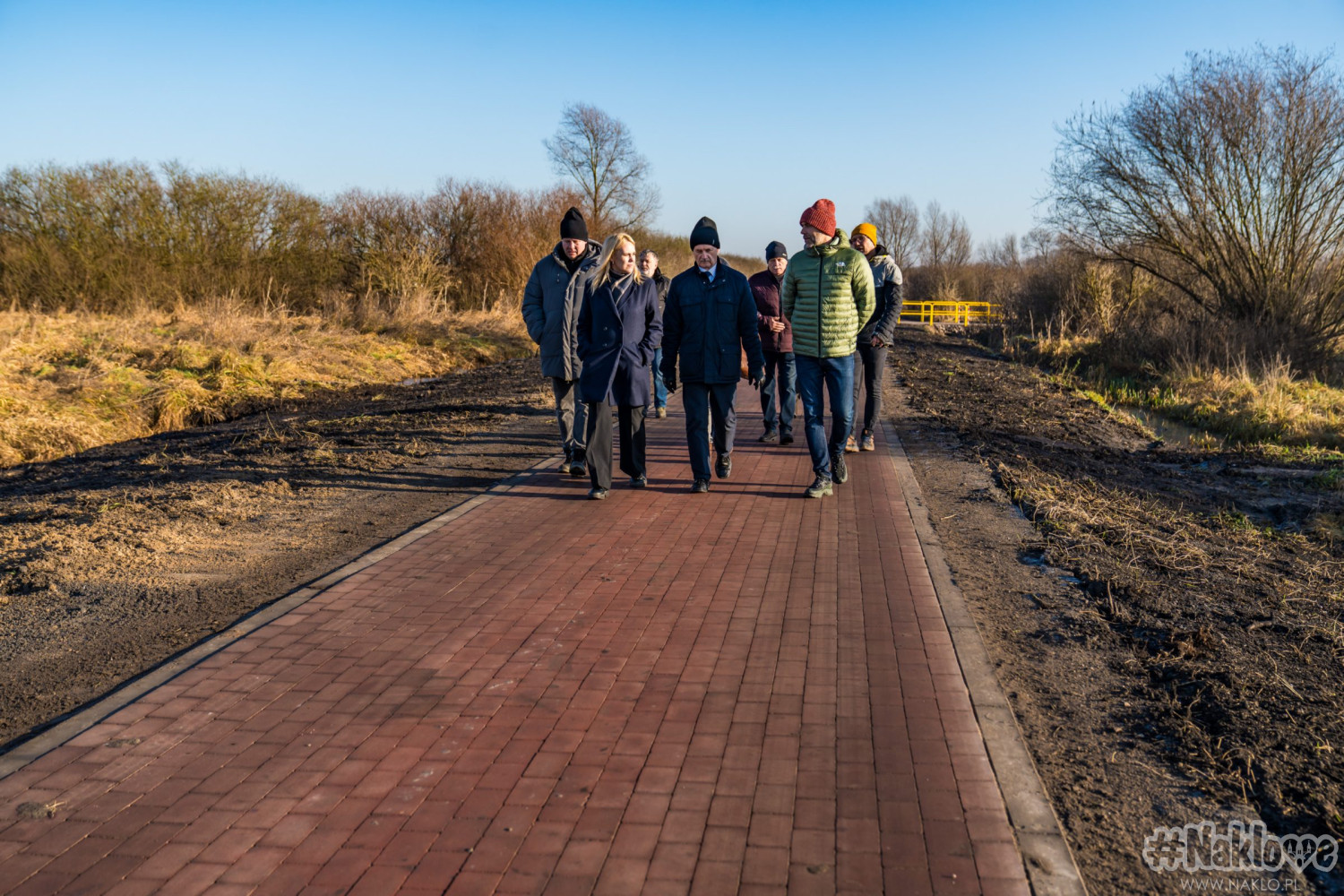 Nakło nad Notecią Nadnotecki Park Rowerowy odebrany - fot. Karol Maliński - UMiG Nakło nad Notecią