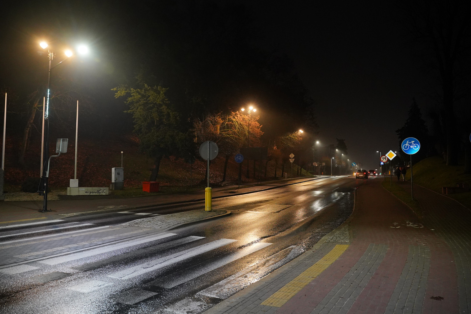 W Sęp&oacute;lnie Krajeńskim zakończyła się epoka oświetlania ulic z wykorzystaniem wiekowych już latarni - fot. Gmina Sęp&oacute;lno Krajeńskie